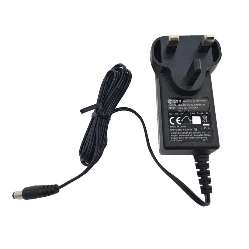 Power Adapter DC 12v 2.0A EU US UK Standard Plug Supply IP Camera NVR CCTV DVR | Безопасность и защита