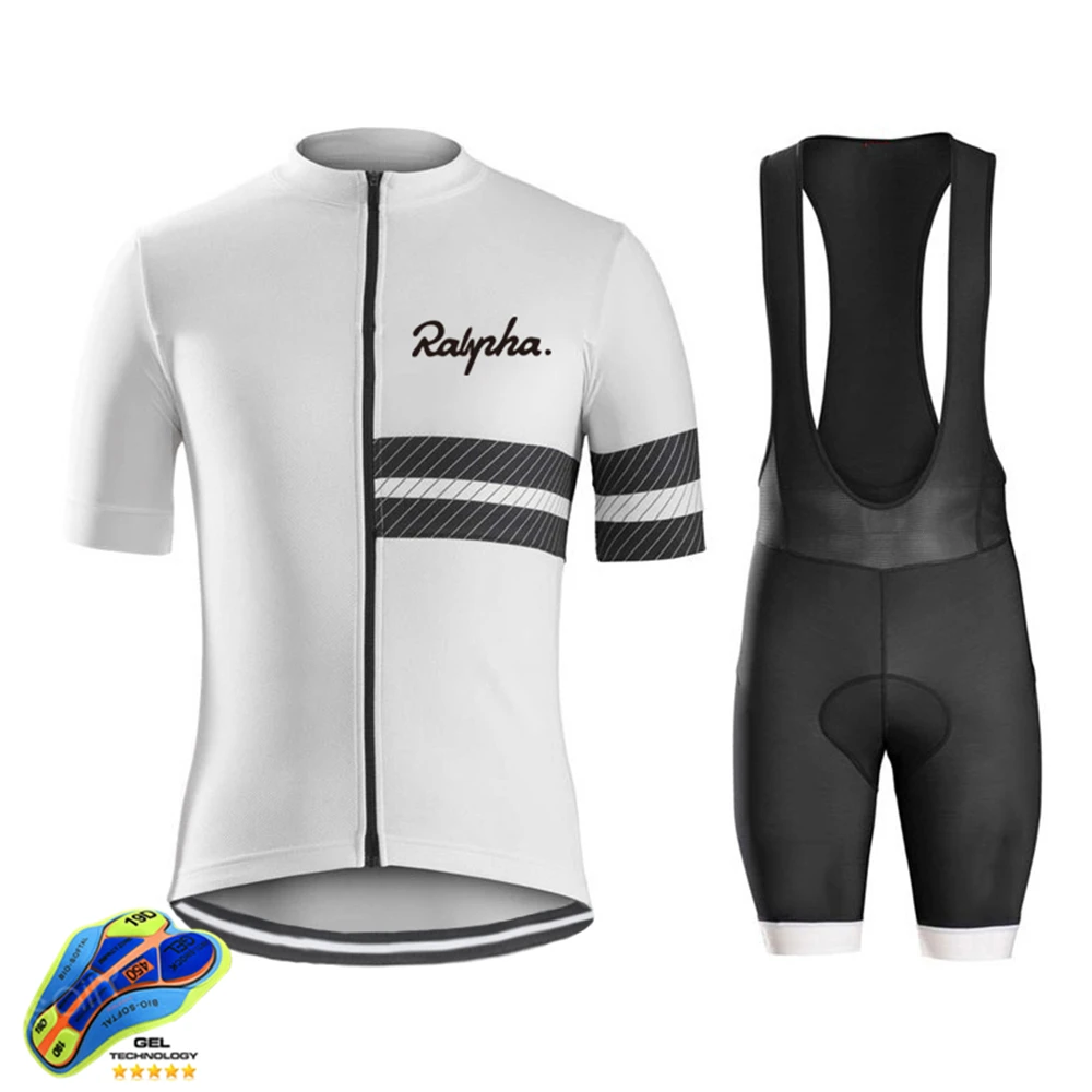 

2021 ralvpha Cycling Clothing New Team Ropa Ciclismo Hombre Short Sleeve Cycling Jersey Set Mtb Bike Uniforme Maillot Ciclismo