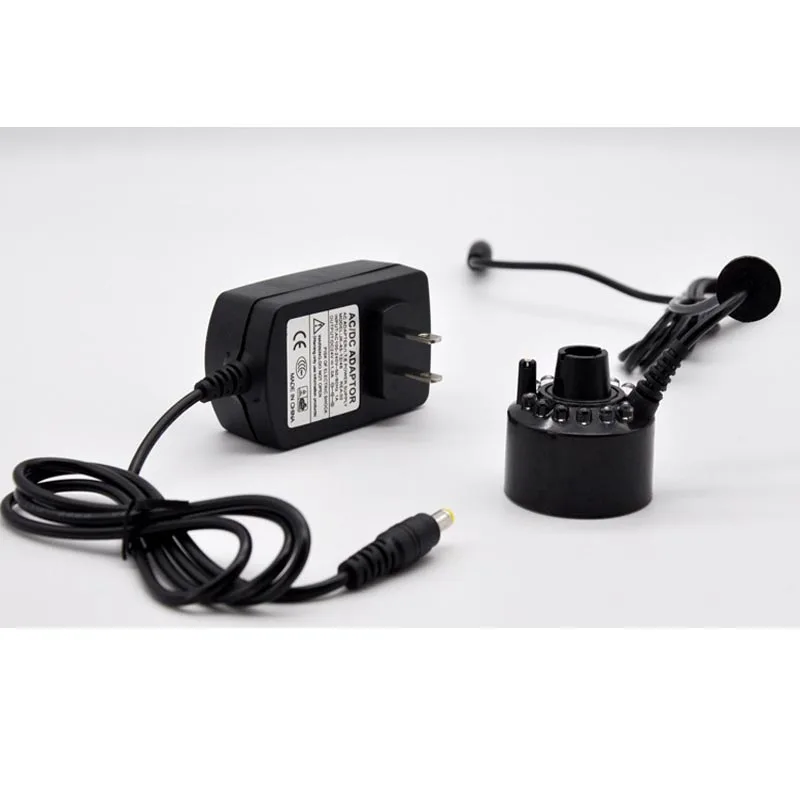 

Z30 Balcony Landscaping Water Mist Plastic 12 Lamp Atomizer DIY Humidifying Incubator Constant Humidity Atomizer Mini