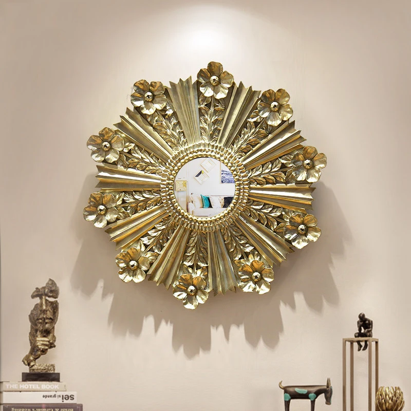 

European Resin Wall Muarl Decoration Home Livingroom Porch Wall Sofa Accessories Restaurant Club 3D Wall Sticker Ornament Crafts