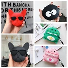 Чехол fundas для Xiaomi mi Air 2  Airdots Pro 2, силиконовый чехол с милой мультяшной собакой для наушников xiaomi mi Air 2s