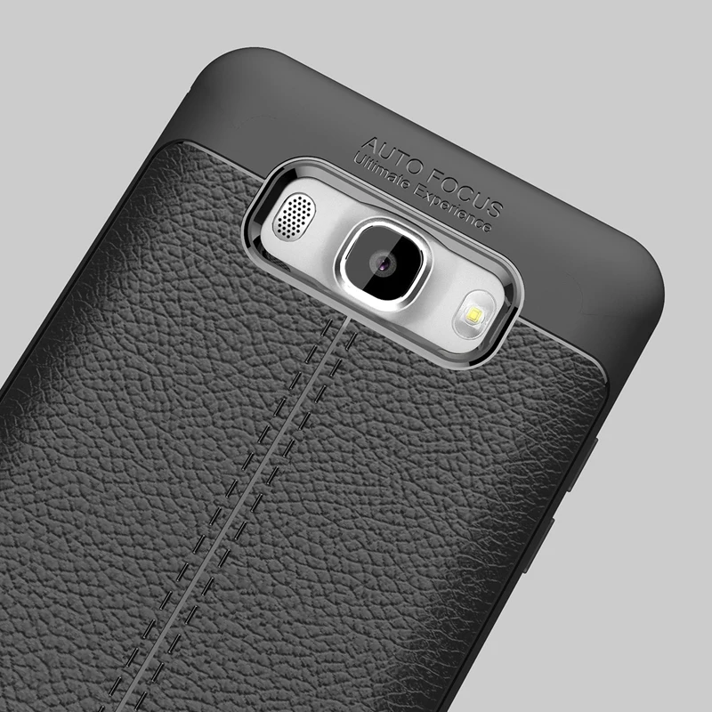 YueTuo Роскошный кожаный чехол с узором etui, capinha, чехол для samsung galaxy j7 j 7 j710 Силиконовая задняя крышка для телефона из ТПУ