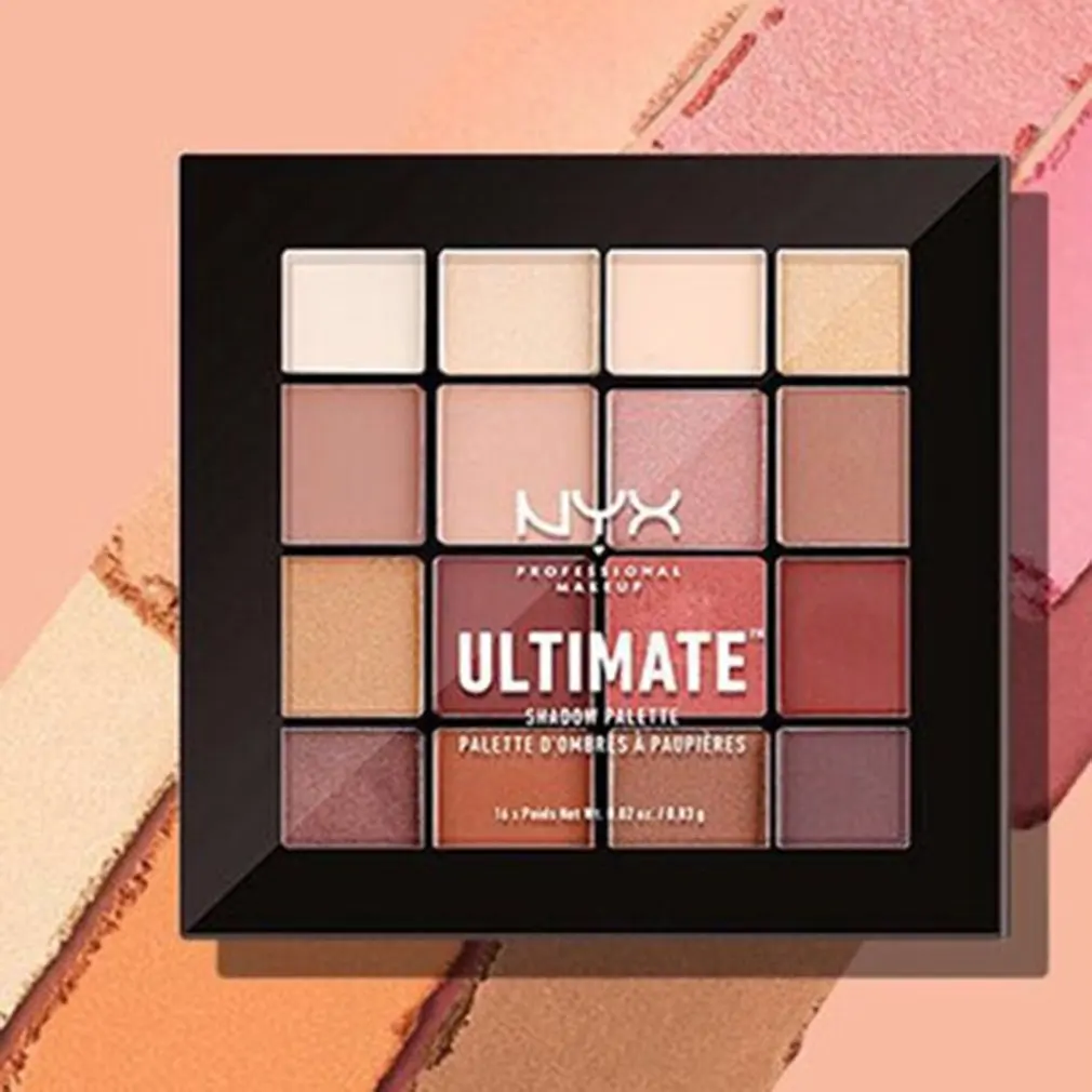 

Universial 16 Color Eyeshadow Palette Warm Neutrals 03 Cosmetic Kit Eye Makeup Beauty Products Smooth Powder Lasting