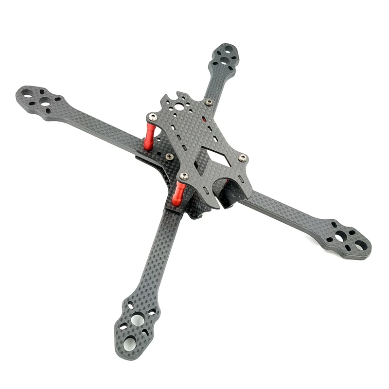 Для AlfaRC Raptor 218 мм 6 углеродное волокно 5 дюймов FPV Freestyle Stretch X Quadcopter Frame Kit RC Drone Support 5030
