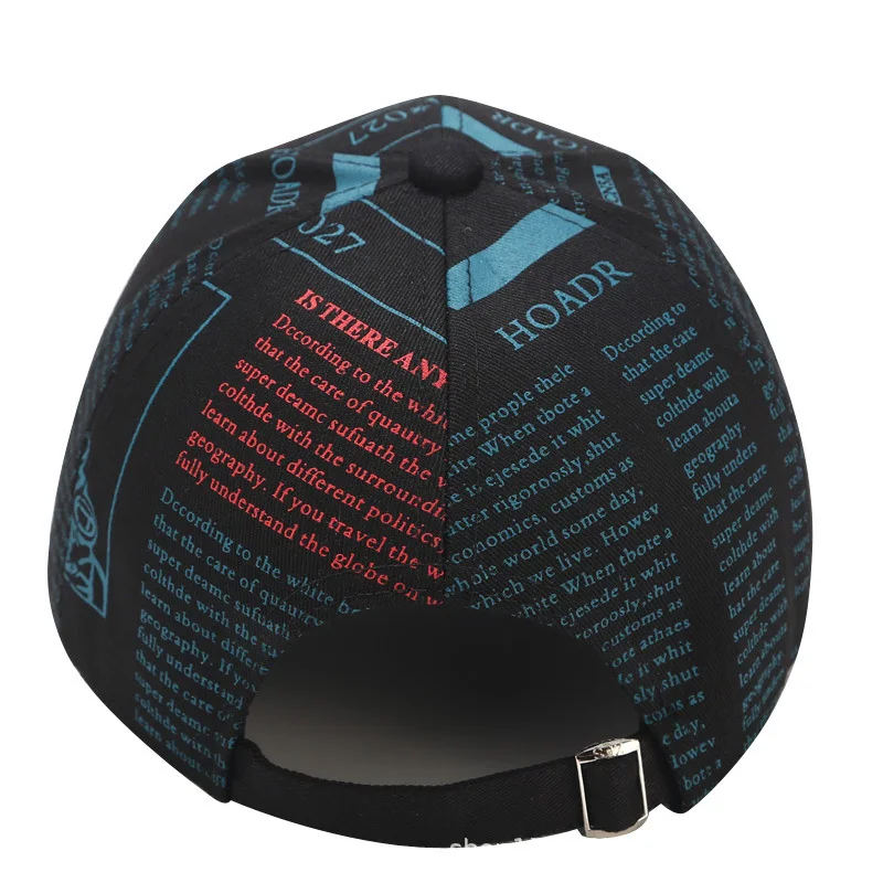 Бейсболка Мужская FS хлопковая черная белая с принтом в виде букв | Аксессуары для