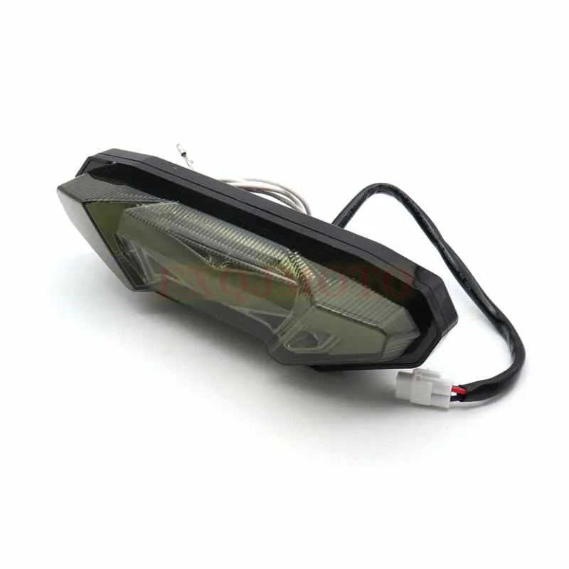 Мотоцикл задний фонарь стоп Сигналы поворота Интегрированный Светодиодный свет