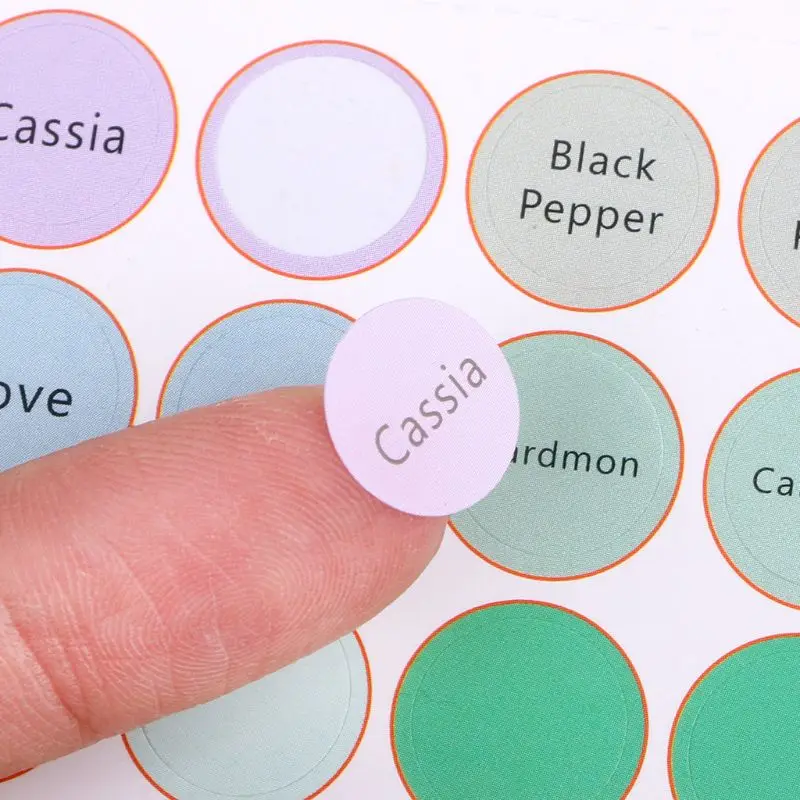 

Скругленные наклейки, наклейки на бутылки с маслом, наклейки для бутылки с эфирным маслом U2JD