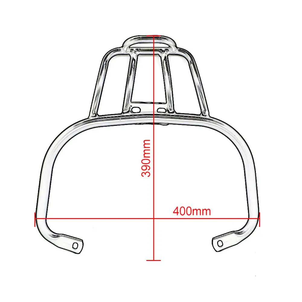 

For Piaggio VESPA GTS300 GTS250 GTS 250 / 300 Motorcycle Rear Tail Bracket Luggage Bag Rack Shelf Seat Holder Frame Support