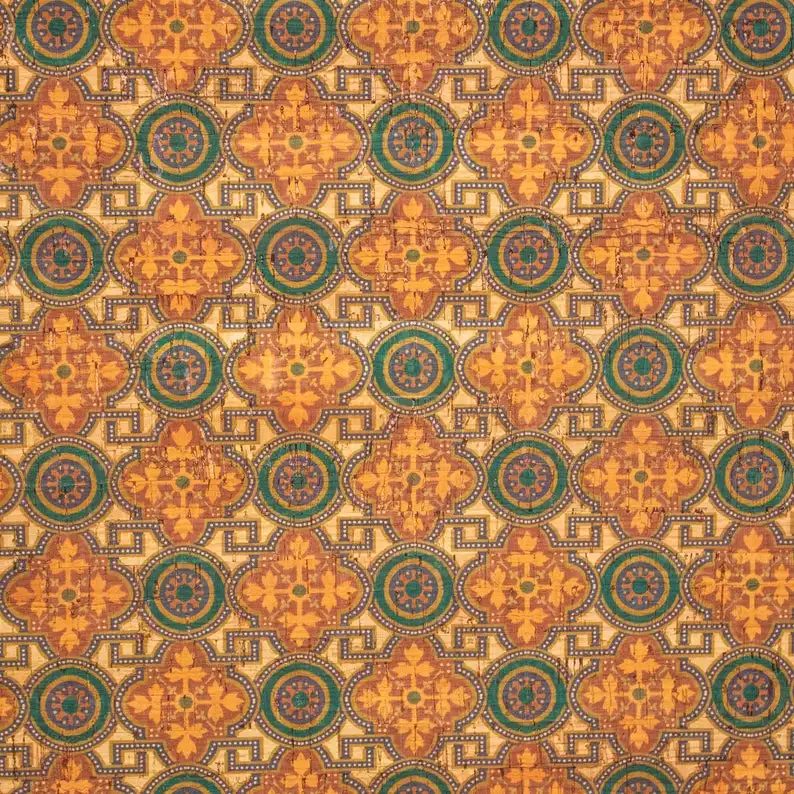 Плитка Из пробковой кожи Традиционный Португальский azulejo мозаичный узор