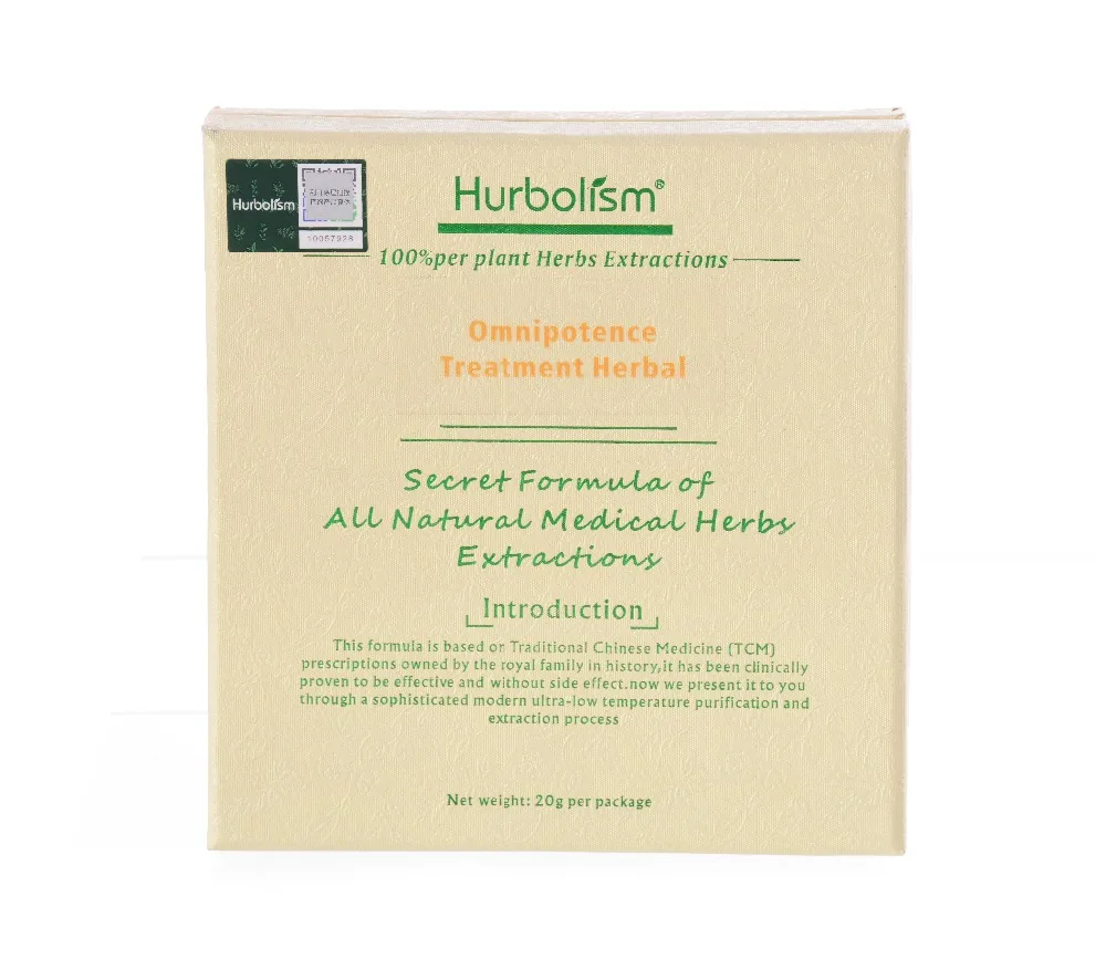 Новый обновленный травяной порошок Hurbolism TCM для комплексного лечения