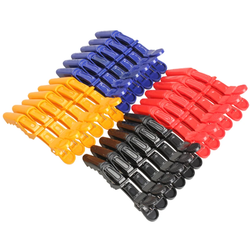 6 шт Профессиональный матовый Секционирование клипы Зажимы парикмахерские