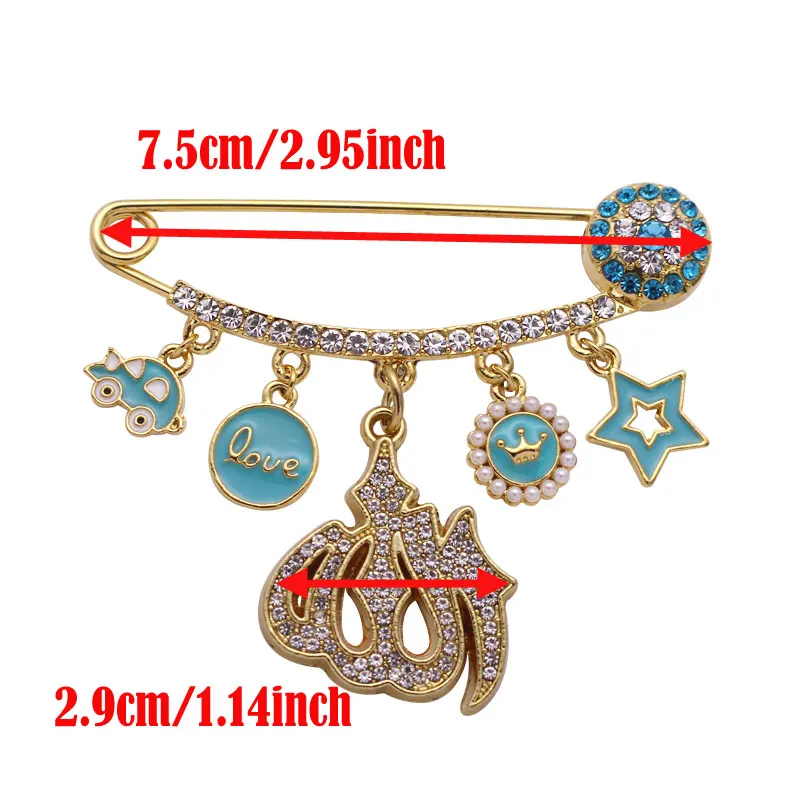 Детская Брошь в мусульманском стиле | Украшения и аксессуары