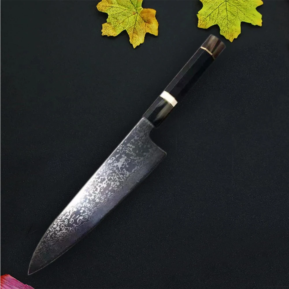 Поварской нож из дамасской стали, кухонный инструмент, острый японский сантоку knfie от AliExpress RU&CIS NEW