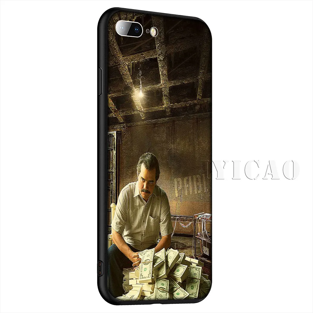 9 Мягкий чехол для телефона IYICAO Narcos tv Pablo escobar для iPhone XR X XS Max 6 6S 7 8 Plus 5 5S SE - Цвет: 9