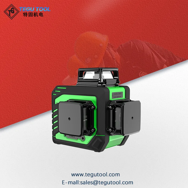 Поворотный лазерный уровень TEGU TG703 самонивелирующийся нивелир с 12