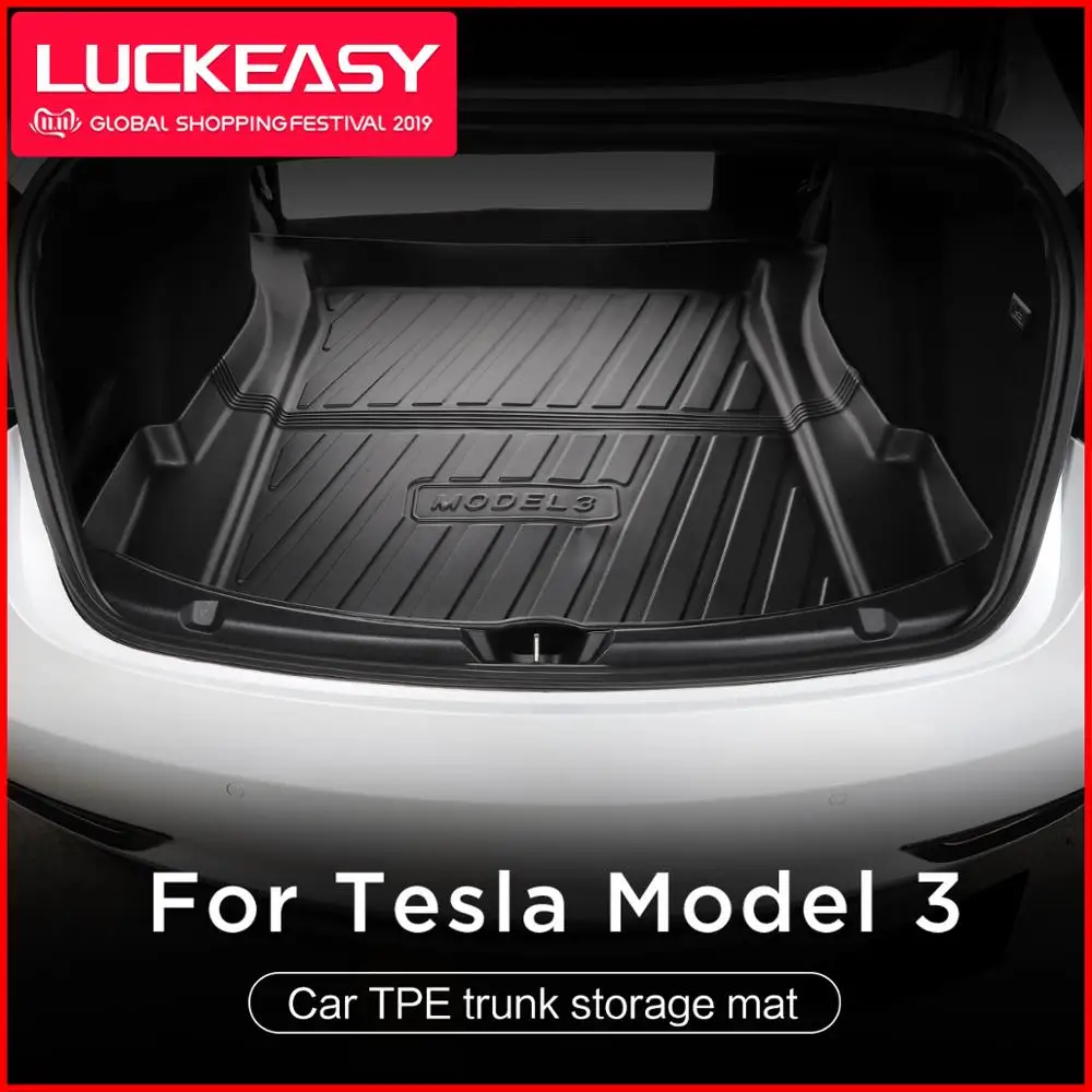 LUCKEASY Новый высококлассный ТПЭ материал всепогодный для Tesla модель 3