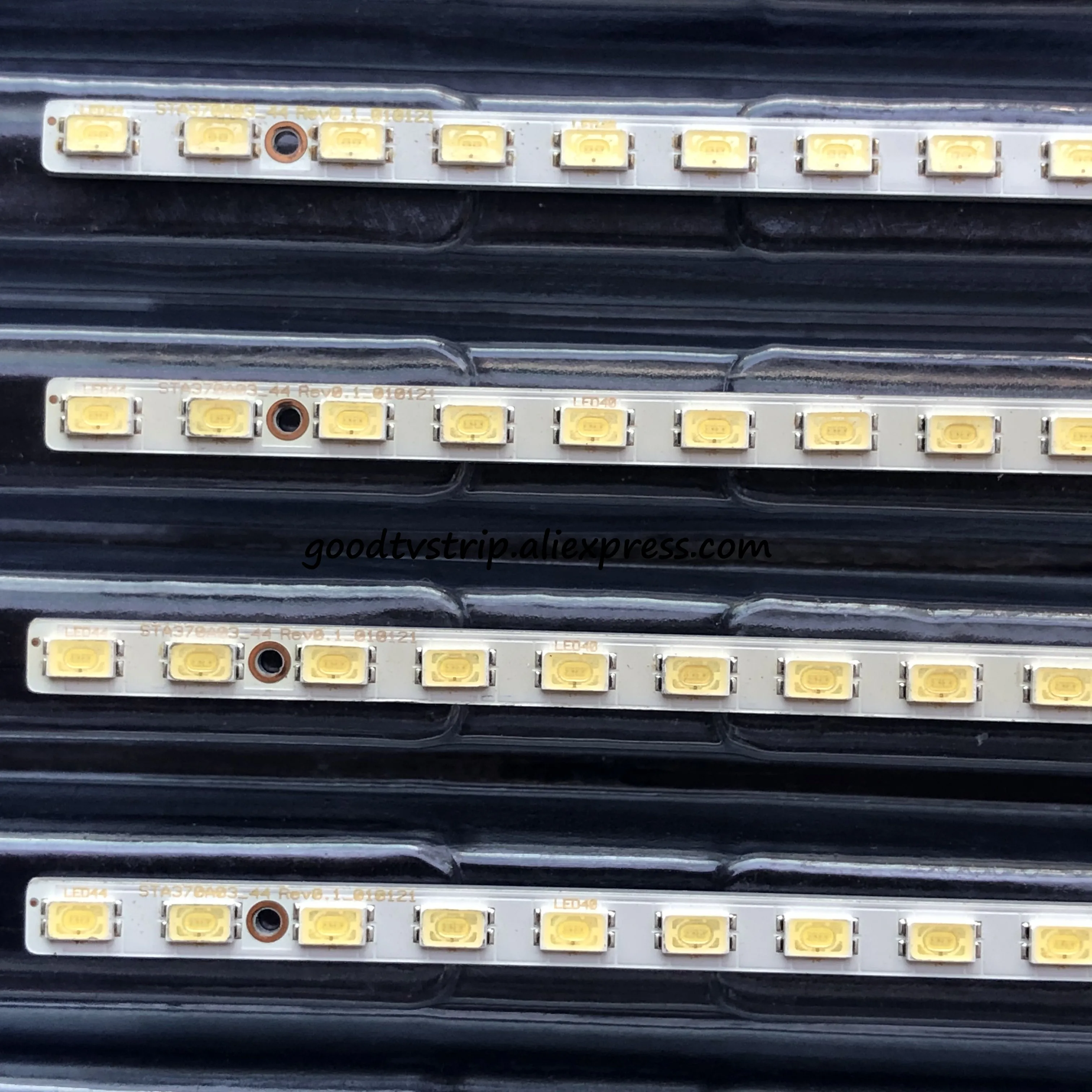 

420mm LED backlight strip 44 lamp for TCL 37"TV L37P11FBDE 37T06-02b 7337T06004-5-SN1 T370HW04 7337T06003-5-SN1 LED37830FX