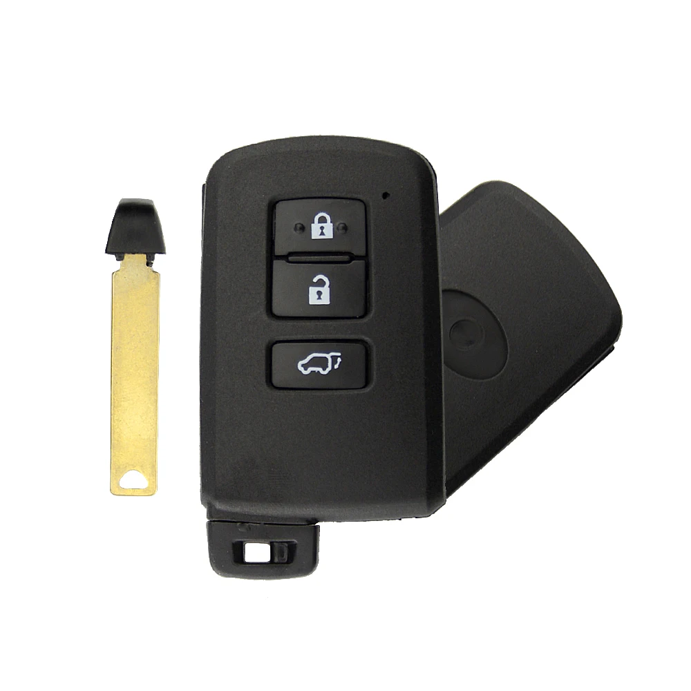 OkeyTech для Toyota Sienna 2011 2015 оболочка автомобильного ключа с 3/4 кнопками брелок Yaris Avensis