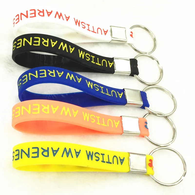 1 шт. осознание аутизма у меня надежда Вера Любовь силиконовые браслеты для