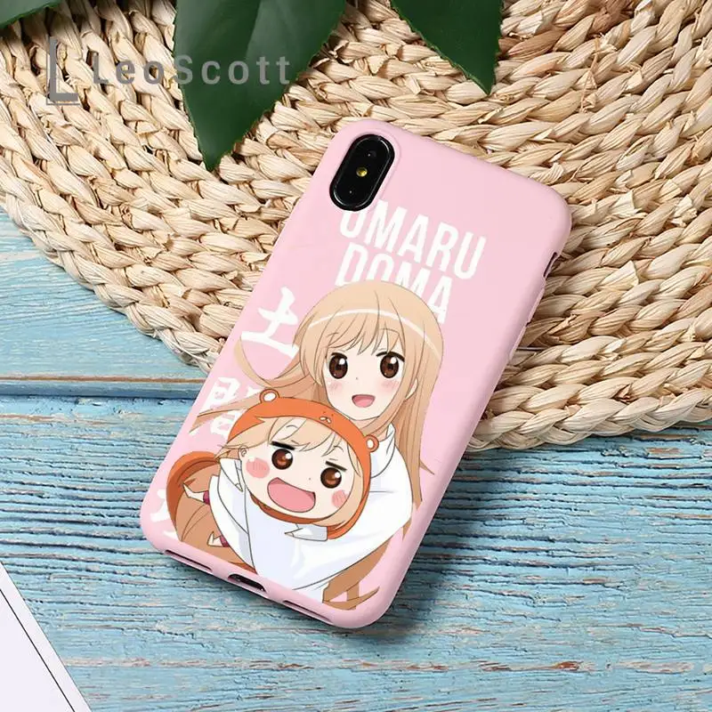 

cute Umaru chan Anime Doma Umaru Phone Case Candy Color for iPhone 11 12 mini pro XS MAX 8 7 6 6S Plus X 5S SE 2020 XR