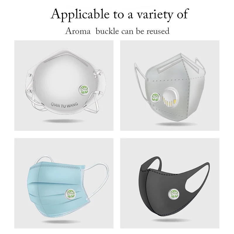 Магнитная пряжка для ароматерапии с распылителем эфирных масел 25 видов 12 мм