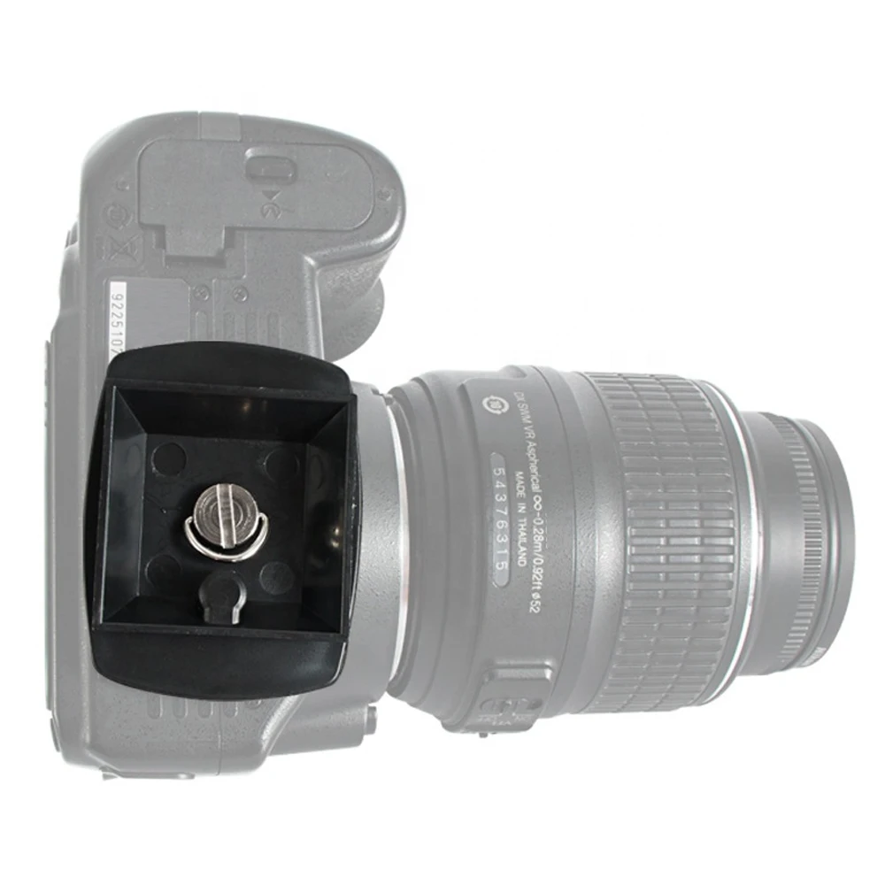

Quick Release Tripod Monopod Head Screw Adapter Mount Head Replacement for Velbon CX-444/CX-888/CX-460 Universal