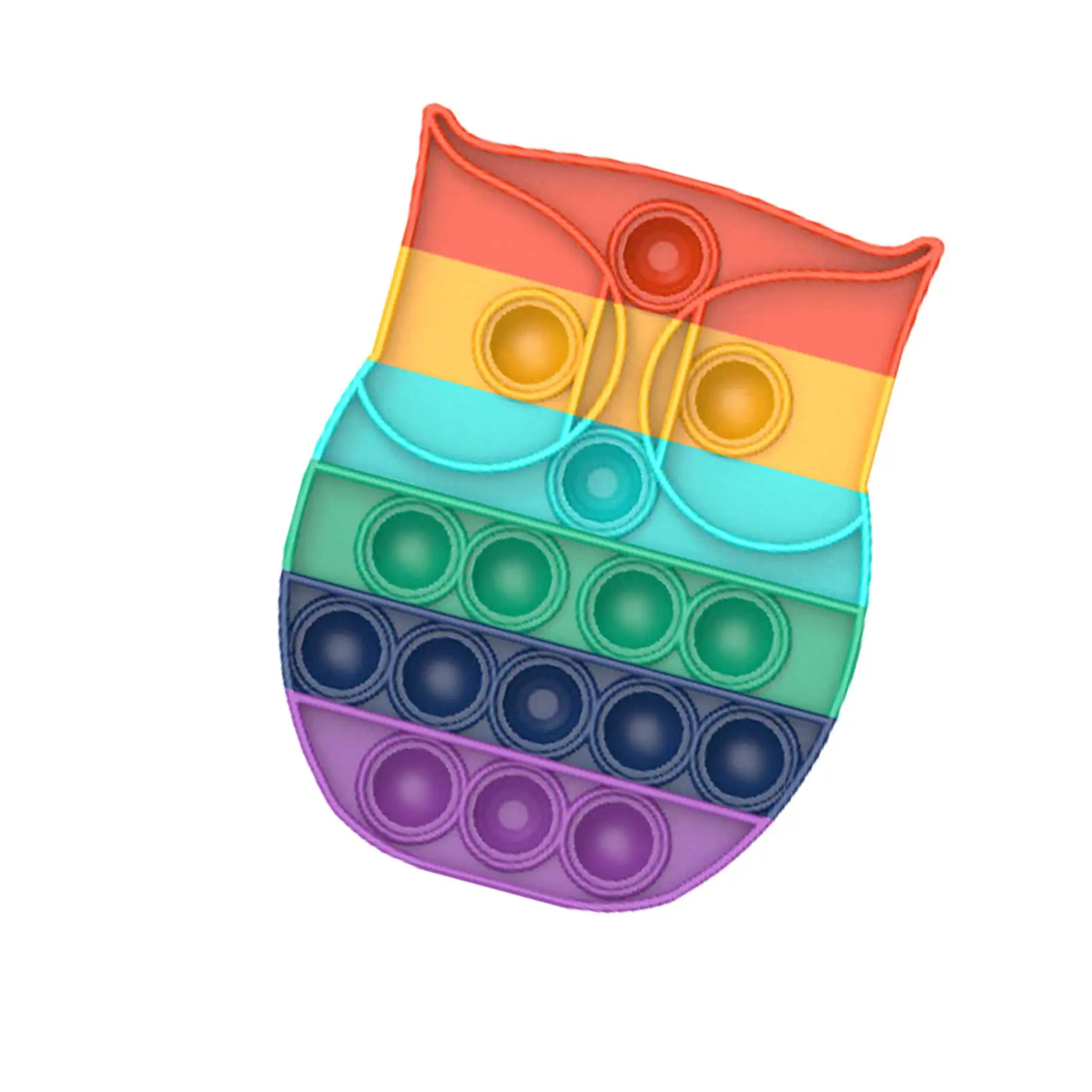 

Parent-child Silicone Toy Push Bubble Stress Relief Toy Vent Sensory Toys wholesale