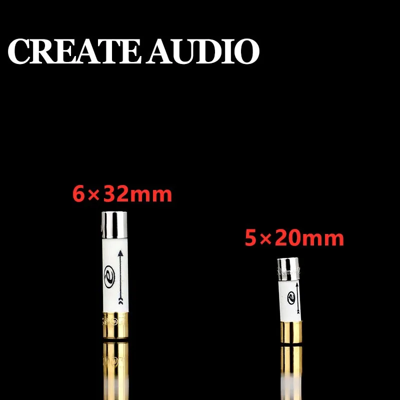 5 × 20 мм 6 32 Новый аудио предохранитель CreateAudio Genesis Ultimate Deluxe Edition HIFI Fever | Бытовая