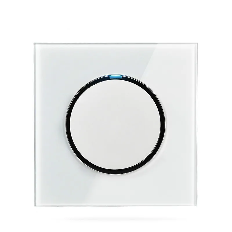 Стеклянный выключатель цвета шампанского золотого и белого 1 банда 2 банды 3 4