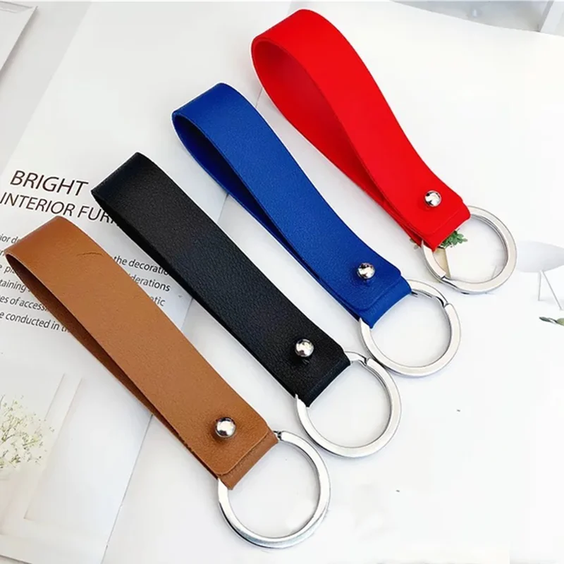 

For A3 Car Keyrings Men Women KeyChains Keychain Leather Key Chain Ring Holder