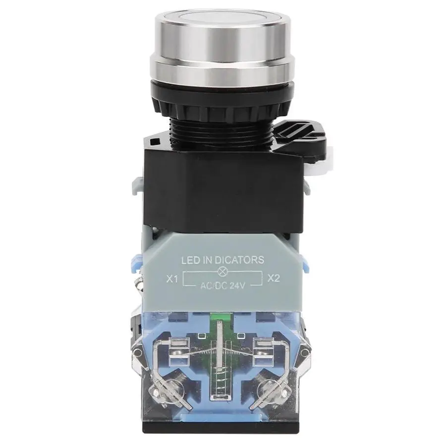 Промышленный кнопочный переключатель с крассветильник светом GQ38 диаметр