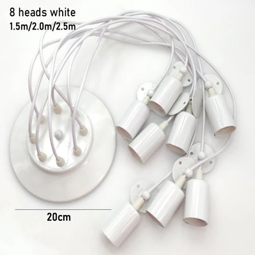 

Винтажная люстра ZHB stcfies белая E27 для бара/ресторана/кафе