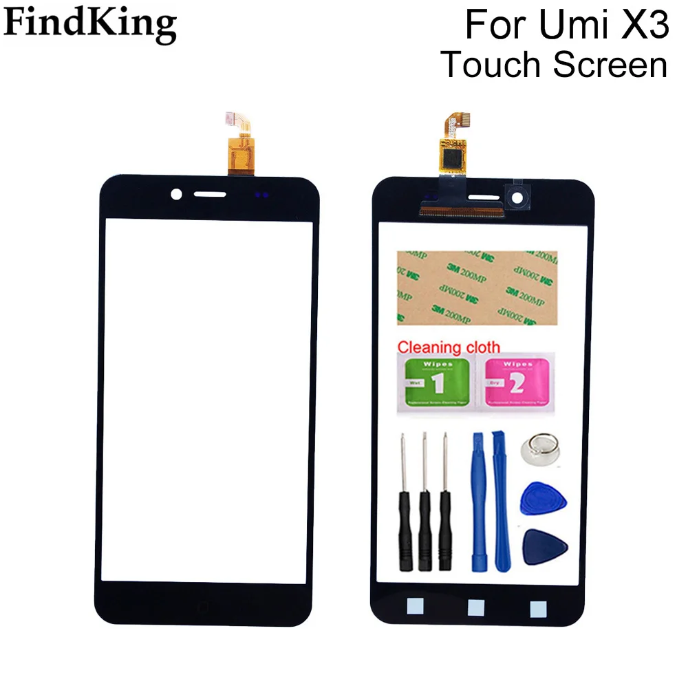 Сенсорный экран для мобильного телефона Umi X3 сенсорный дигитайзер ремонт
