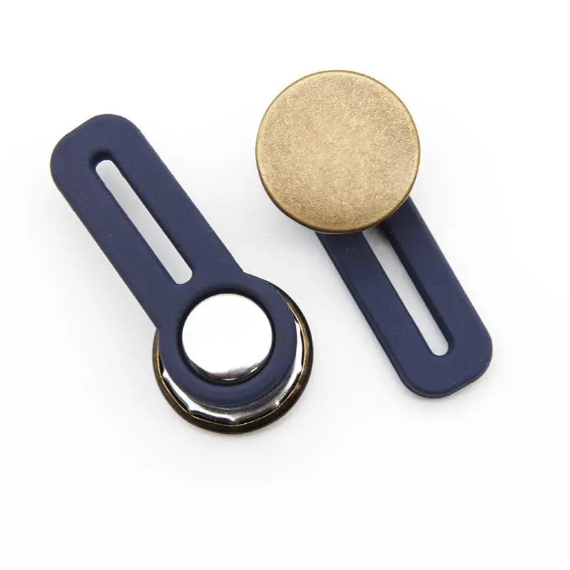 2 шт. волшебный металлический удлинитель пуговиц для брюк джинсов свободное