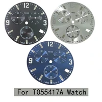 32 6mm watch dial case hands for t055417a mens quartz t055 watch text accessories t055417 repair parts for g10 211 movement