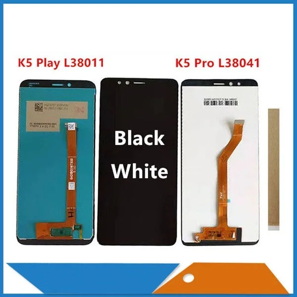 

Оригинальный ЖК-дисплей для Lenovo K5 Play L38011 / K5 Pro L38041 с сенсорным экраном, стеклянный сенсор, дигитайзер в сборе с инструментами и лентой