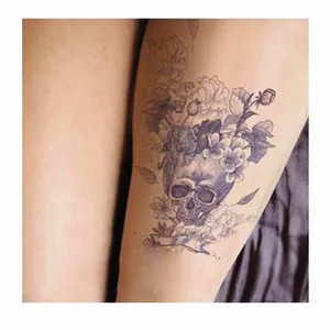 Модные Винтажные панк , Череп, принт, шелковые колготки , тонкие женские чулки для девочек