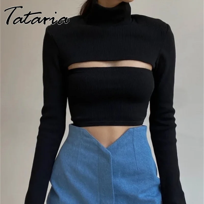 Сексуальные ажурные свитера для женщин мода 2022 Осенние Зеленые трикотажные