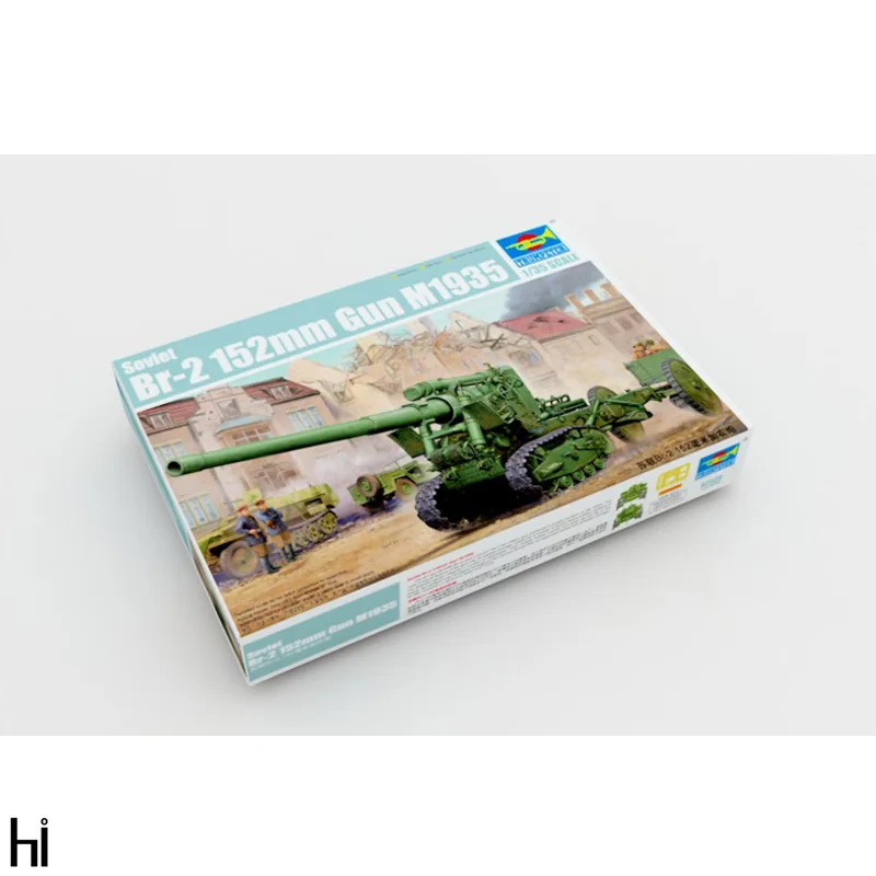 

Набор для сборки модели Trumpeter 1/35, 02338, советский, Br-2, 152 мм