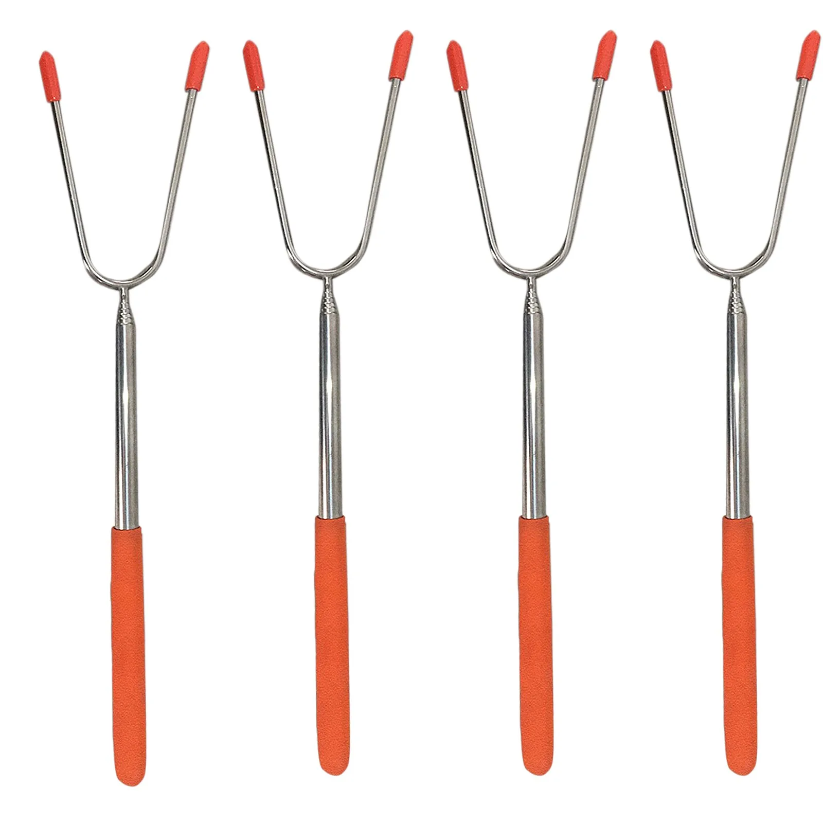 4 шт. Нержавеющая сталь мясо гриль барбекю вилка для фруктов десертная
