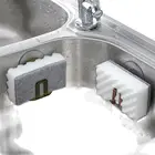 Для кухни на присоске Подставка для раковины, сливная стойка для губки кухонный держатель для хранения, подставка для мыла для раковины, сушилка, органайзер для аксессуаров для ванной