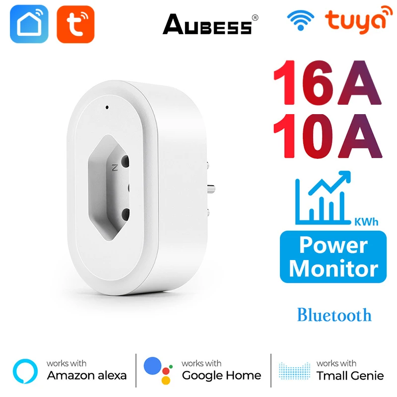 

Беспроводная розетка с монитором питания, 16 А/10 А