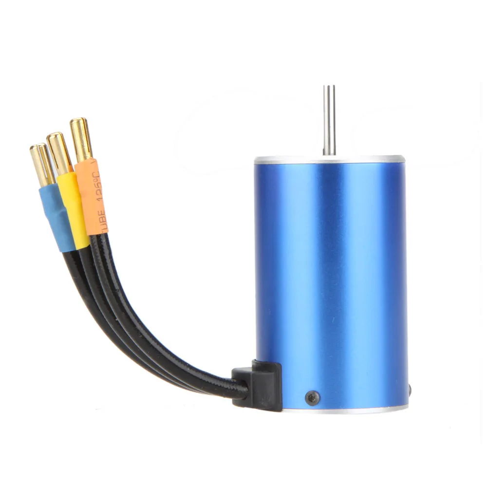 GoolRC 3660 4-полюсный 2600KV бесщеточный двигатель для RC 1/8 1/10 Грузовик внедорожник Лодка