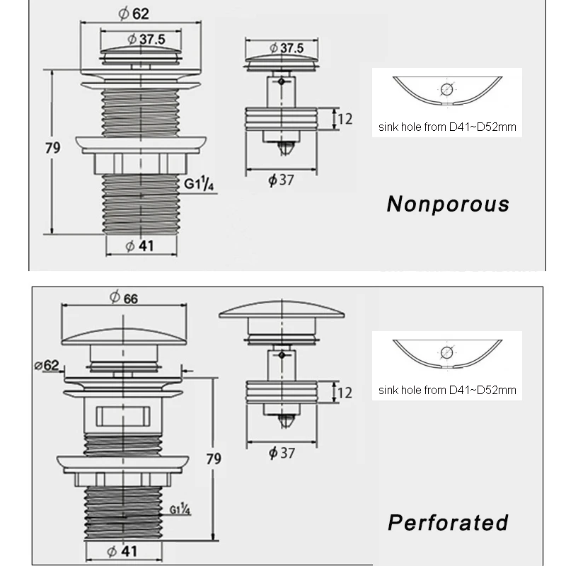 Пробка для раковины Wetips сливная щелевая пробка кран слива выдвижная кнопка