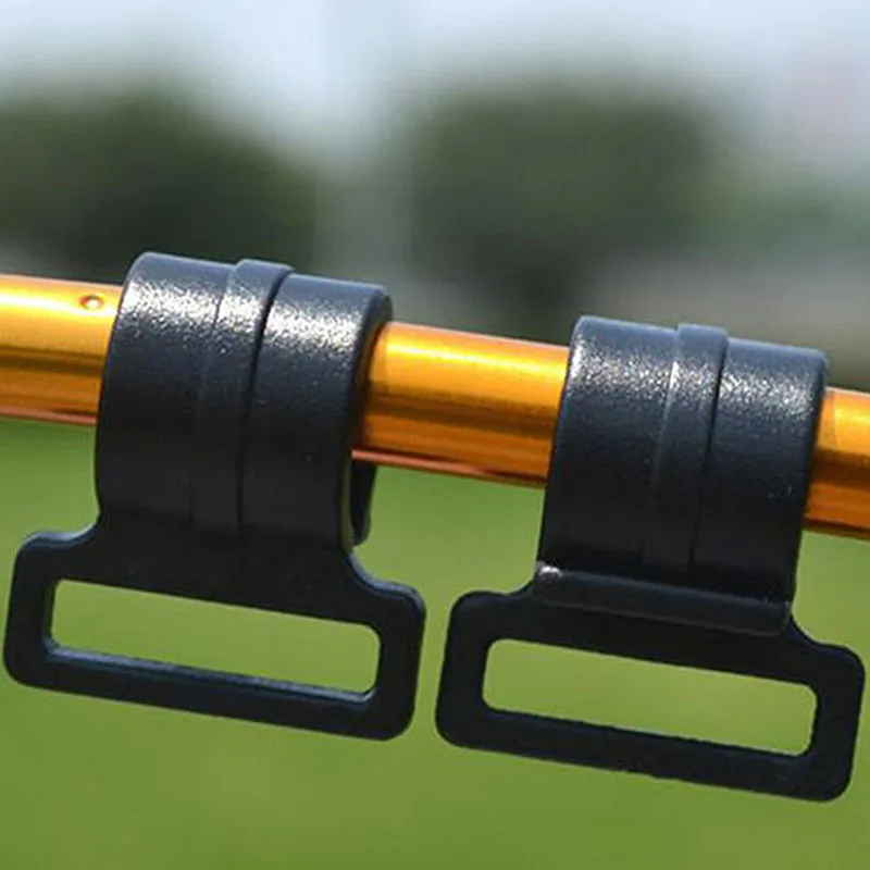 

10pcs Tent Hooks Camping Caravan Awning Tent Wind Rope Clamp Tent Clip Windproof