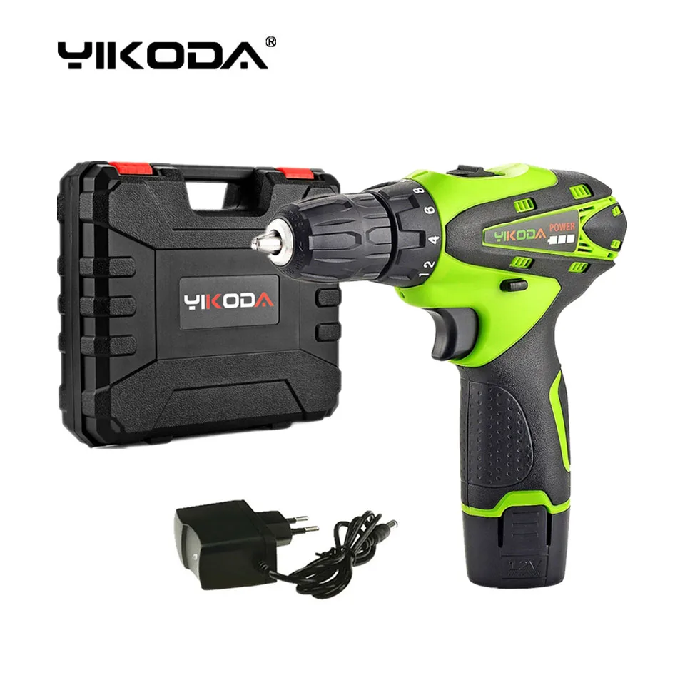 Ручная Электрическая Дрель 12 В аккумуляторная отвертка перезаряжаемые