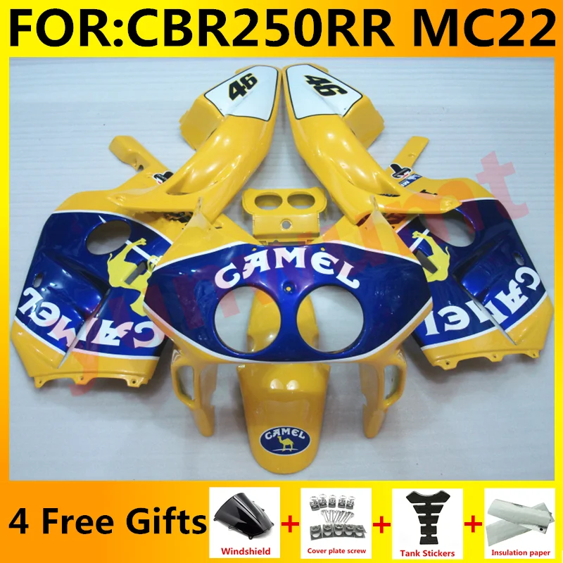 Обтекатели под давлением для Honda Cbr250rr 1990 1994 MC22 CBR250 RR 1993 набор всего тела CBR 250