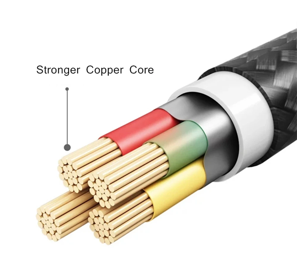 Кабель Micro USB для зарядки и передачи данных Huawei P8 Mate 7 8 Honor 6 7C 7X 8X Samsung S6 S7 Note Edge LG G3 G4