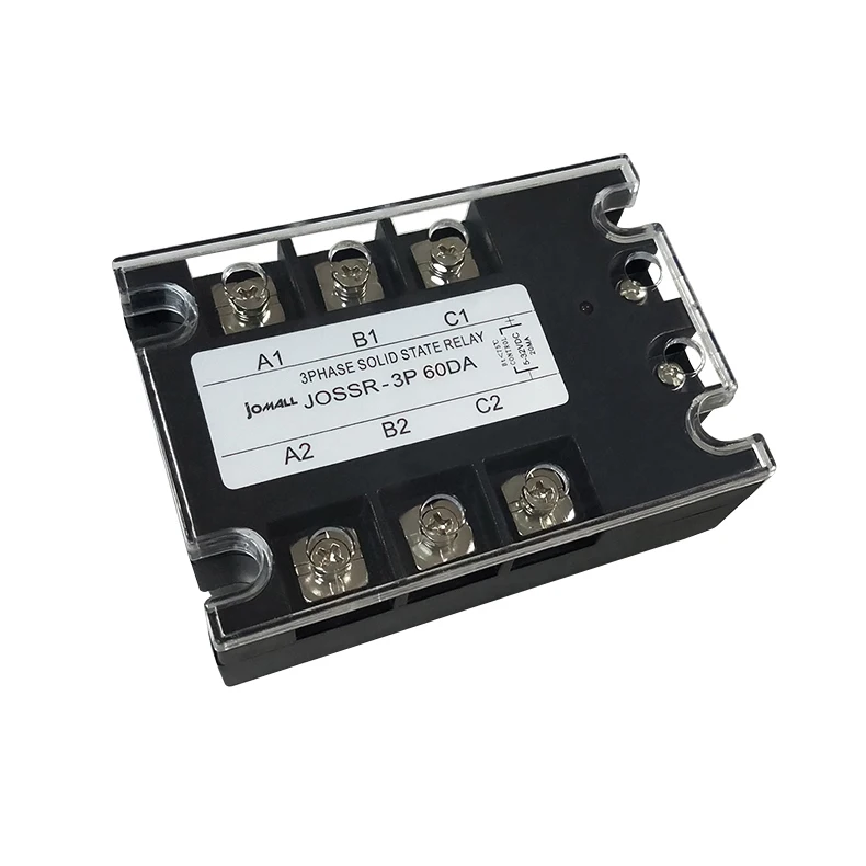 Jotta SSR 10DA/25DA/40DA/60DA DC управление AC трехфазное твердотельное реле 480VAC 3-32VDC