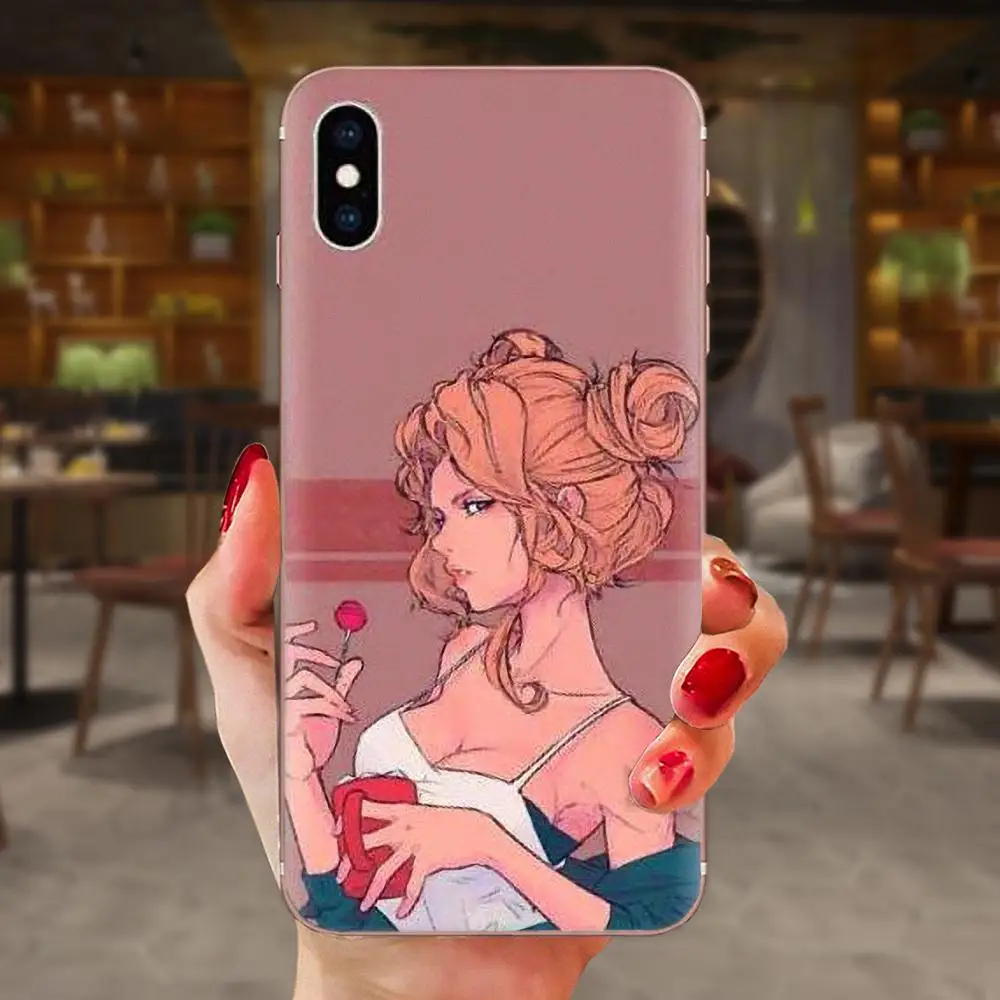 Модная красивая девушка Краски для samsung Galaxy Note 5 8 9 S3 S4 S5 S6 S7 S8 S9 S10 5G mini Edge рlus Lite